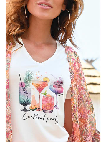 Bleu d'Azur Shirt "Bellini" in Weiß