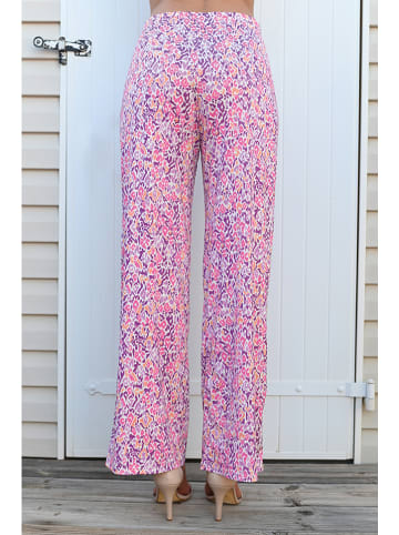 Bleu d'Azur Broek "Sancho"" paars/roze