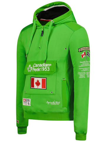 Canadian Peak Bluza "Galapagos" w kolorze zielonym