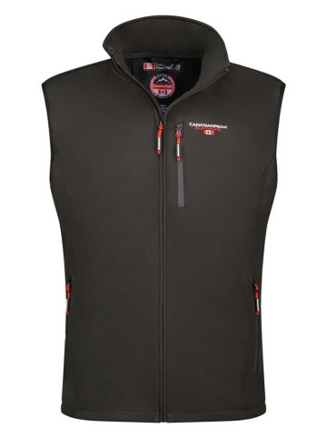 Canadian Peak Softshellbodywarmer "Vakiteak" zwart