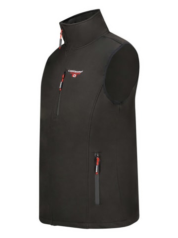 Canadian Peak Kamizelka softshellowa "Vakiteak" w kolorze czarnym