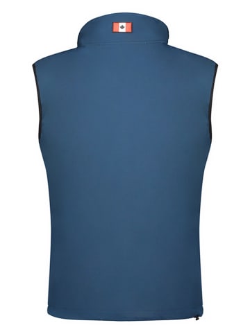 Canadian Peak Softshellbodywarmer "Vakiteak" donkerblauw