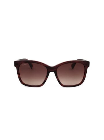 Max Mara Damskie okulary przeciwsłoneczne w kolorze bordowym
