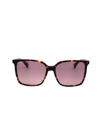 MaxMara Damen-Sonnenbrille in Braun/ Lila