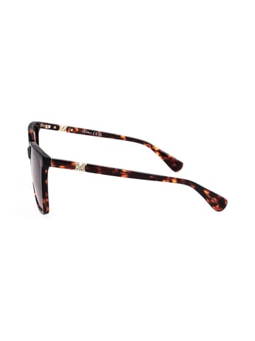 MaxMara Damen-Sonnenbrille in Braun/ Lila