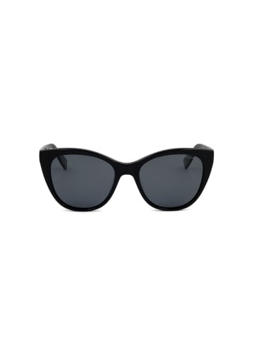 Furla Damskie okulary przeciwsłoneczne w kolorze czarno-granatowym