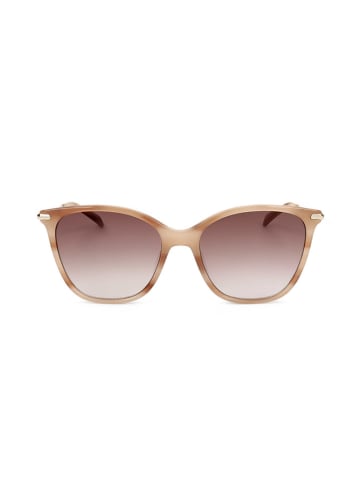 Longchamp Damskie okulary przeciwsłoneczne w kolorze beżowo-jasnobrązowym