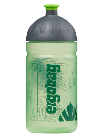 Ergobag Trinkflasche in Grün/ Grau - 500 ml