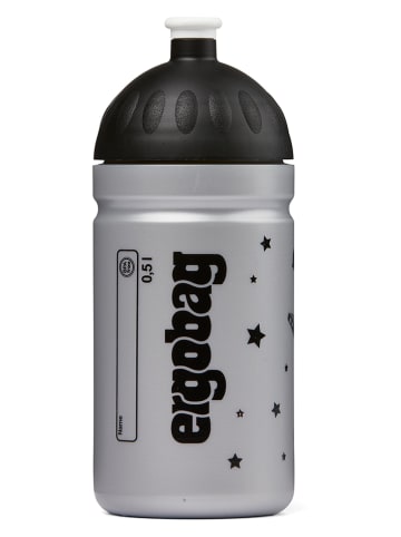 Ergobag Trinkflasche in Grau/ Schwarz - 500 ml