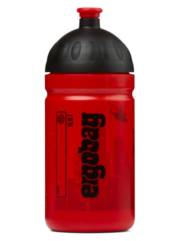 Ergobag Drinkfles rood/zwart - 500 ml