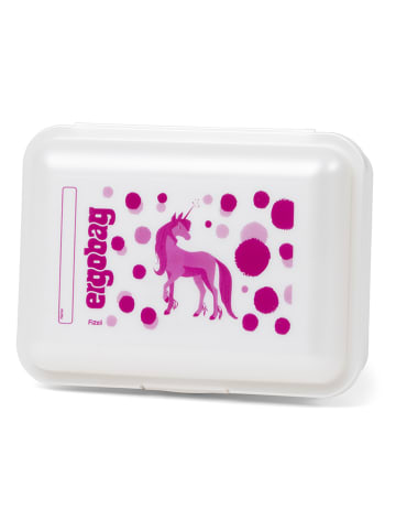 Ergobag Lunchbox wit - (B)18 x (H)7 x (D)13 cm