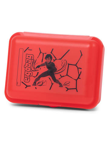 Ergobag Pojemnik w kolorze czerwonym na lunch - 18 x 7 x 13 cm