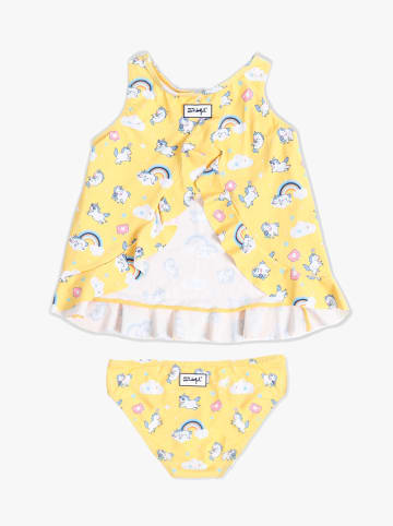 admas Bikini "Unicornios" in Gelb
