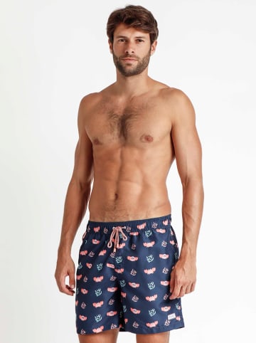 admas Badeshorts in Dunkelblau