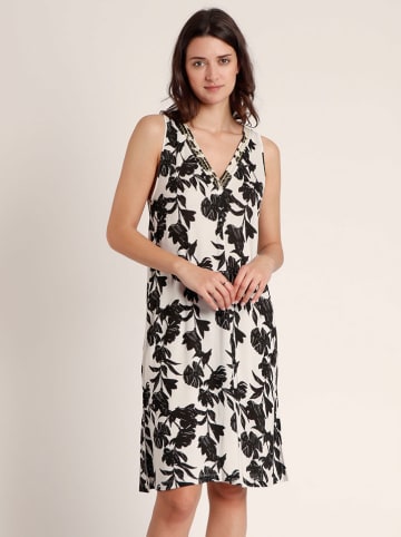admas Kleid in Schwarz/ Weiß