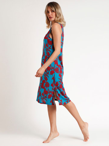admas Jurk rood/blauw