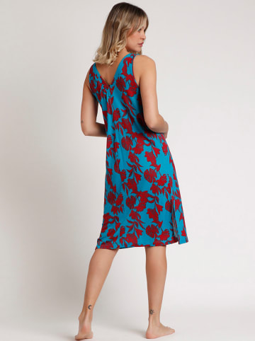 admas Jurk rood/blauw