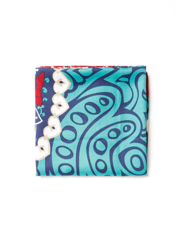 admas Pareo turquoise/rood