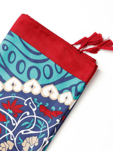 admas Pareo turquoise/rood