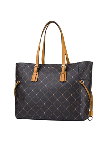 Puccini Shopper in Dunkelbraun - (B)43 x (H)30 x (T)12 cm