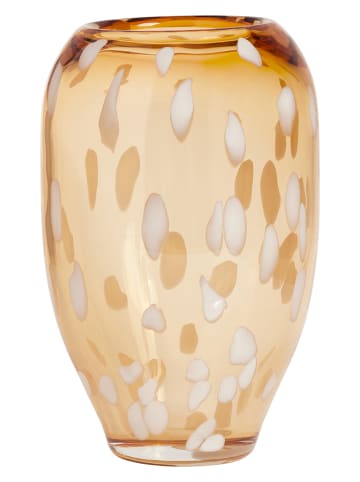 OYOY living design Vase "Jali" in Orange - (H)23 x Ø 14 cm