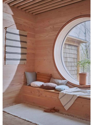 OYOY living design Kussenhoes "Kyoto" bruin - Ø 50 cm