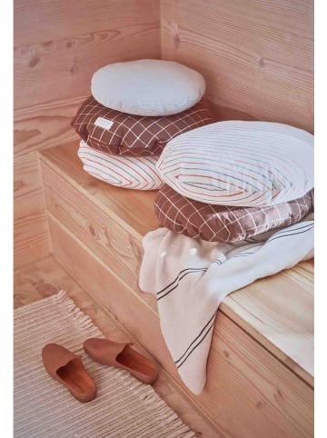 OYOY living design Kussenhoes "Kyoto" bruin - Ø 50 cm