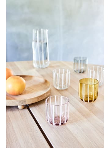OYOY living design Szklanki (2 szt.) "Mizu" w kolorze jasnoróżowym - 200 ml
