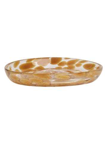OYOY living design Dessertbord "Jali" lichtbruin/wit - Ø 15,6 cm