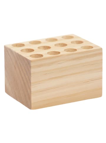 SUNNYSUE Houten blok voor 12 priknaalden naturel