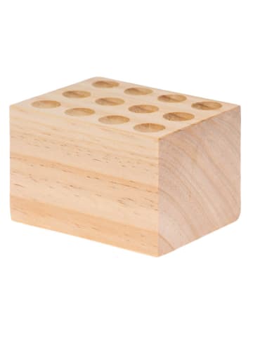 SUNNYSUE Houten blok voor 12 priknaalden naturel