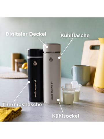tommee tippee Beikostzubereiter-Set "GoPrep" in Weiß/ Schwarz