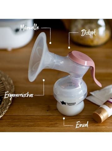 tommee tippee Laktator ręczny "Made for Me" w kolorze białym