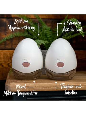 tommee tippee Dubbele elektrische melkpomp "Made for Me" wit