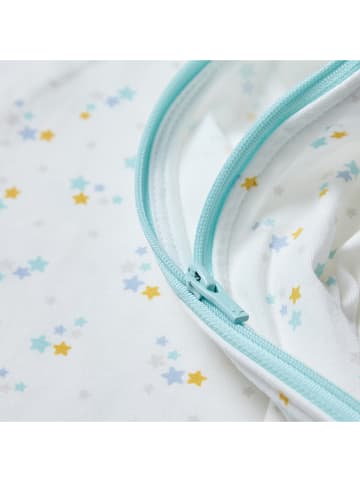 tommee tippee Śpiworek w kolorze biało-turkusowym