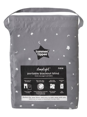 tommee tippee Mata zaciemniająca w kolorze szarym z przyssawkami - 198 x 130 cm