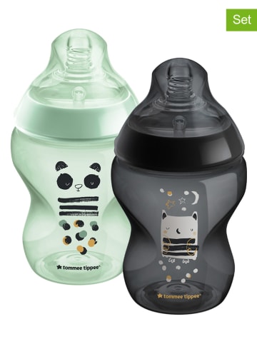 tommee tippee Butelki (2 szt.) "Closer to Nature" w różnych kolorach dla niemowląt - 260 ml