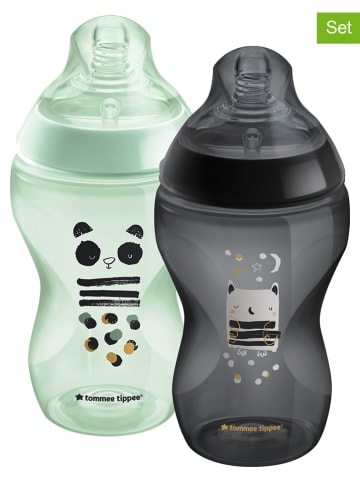 tommee tippee Butelki (2 szt.) "Closer to Nature" w różnych kolorach dla niemowląt - 340 ml