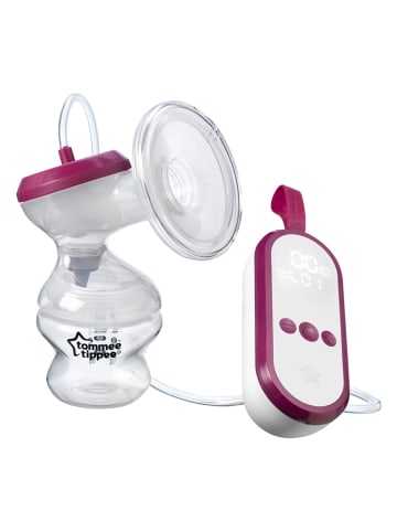 tommee tippee Elektrische Milchpumpe "Made for Me" in Pflaume/ Transparent