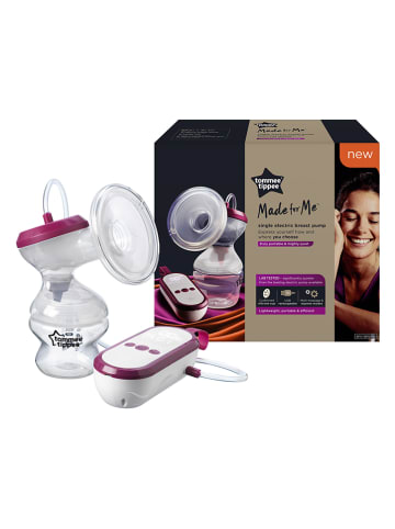 tommee tippee Elektrische Milchpumpe "Made for Me" in Pflaume/ Transparent