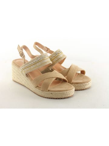 Poti Pati Sleehaksandalen beige