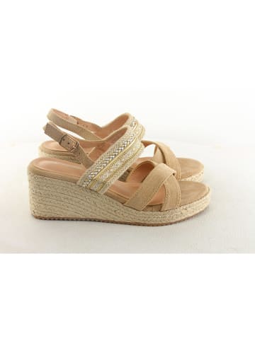 Poti Pati Sleehaksandalen beige