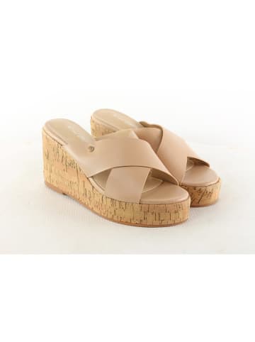 Poti Pati Keilpantoletten in Beige