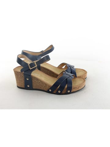 Poti Pati Sleehaksandalen donkerblauw