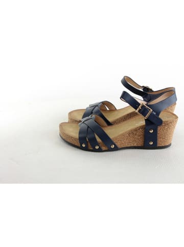 Poti Pati Sleehaksandalen donkerblauw