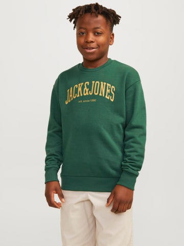 JACK & JONES Junior Sweatshirt "Josh" in Grün