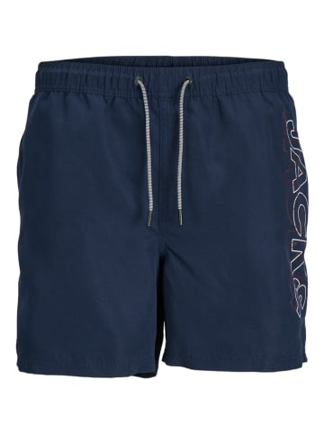 JACK & JONES Junior Zwemshort "Fiji" donkerblauw