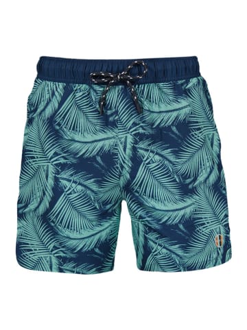 Barts Zwemshort "Darwin" donkerblauw/turquoise