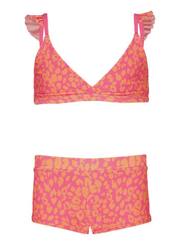 Barts Bikini "Delia" w kolorze różowo-pomarańczowym