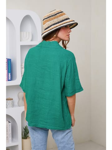 Rodier Lin Linnen blouse groen